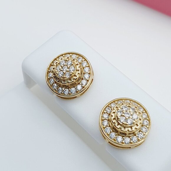 "925 Sterling Silver Cubic Zirconia Earrings, U19254605 - Picture 7 of 11